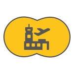 icon_flughafen Flughafentransfer Wülfrath zum Flughafen Düsseldorf